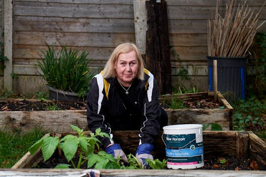 urban gardener fixing compost problems