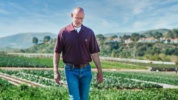 community garden thriving with cover crops